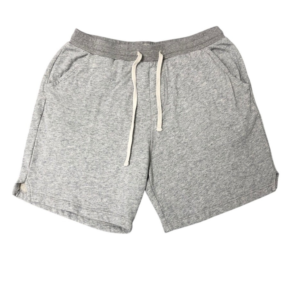 Marine Layer Sweat Shorts Mens Medium Gray Drawstring Lounge French Terry